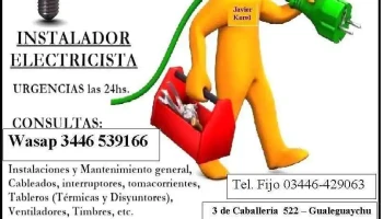 Electricista Domicilios - Gualeguaychú