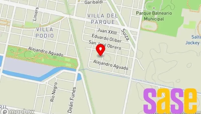 mapa de 2D Electromecanica Servicio de reparación de electrodomésticos en Rafaela