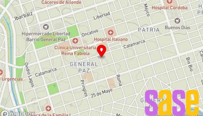 mapa de ABC Electricidad SRL Tienda de materiales para la construcción, Tienda de iluminación en FQR
