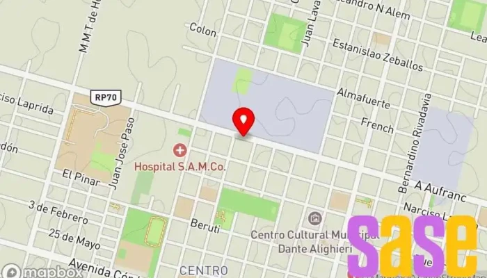 mapa de ADPElectronica Taller de reparación de automóviles en Esperanza