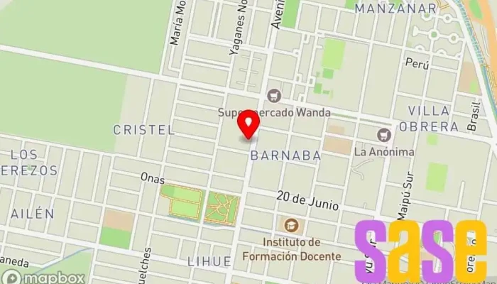 mapa de Agrolux Tienda de electricidad en Villa Regina