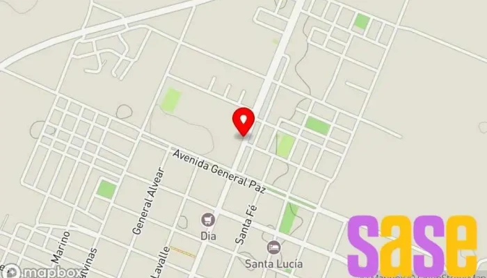 mapa de Aguirre Electricidad Comercio en Santa Lucía