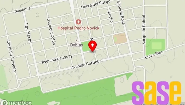 mapa de Aguirrezabala Tienda de electrónica en Doblas
