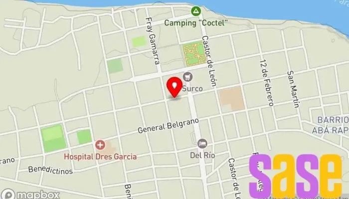 mapa de ALEMAC Tienda de electrónica en San Luis del Palmar