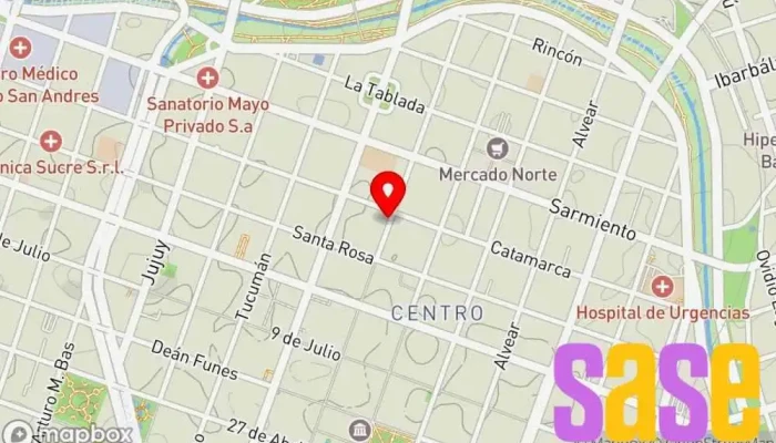 mapa de Alfa Componentes Electronicos SRL Tienda de electrónica, Tienda de componentes electrónicos en Córdoba