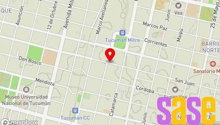 mapa de Ampere Tienda de electricidad en San Miguel de Tucumán