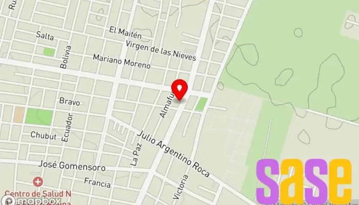 mapa de ANG INYECCION ELECTRÓNICA Y ELECTRICIDAD DEL AUTOMOTOR Servicio de reparación de sistemas eléctricos para automóviles en KHE