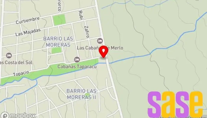 mapa de Antena Trasmisora VORTERIX SAN LUIS Emisora de radio en Merlo
