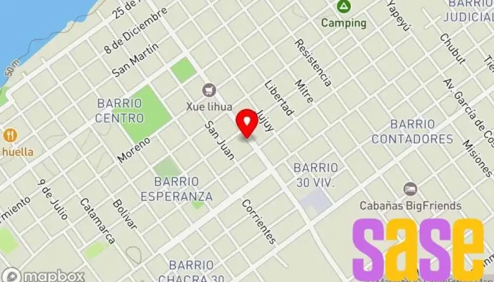 mapa de Arandú Hogar Tienda de electrodomésticos en Paso de la Patria