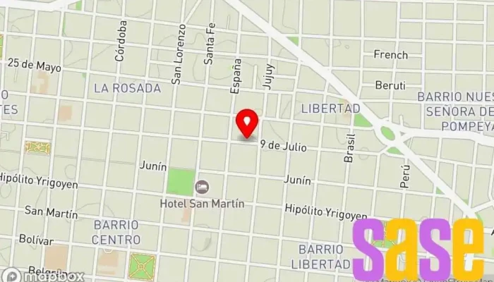 mapa de ARGIM Electrónica  en Corrientes