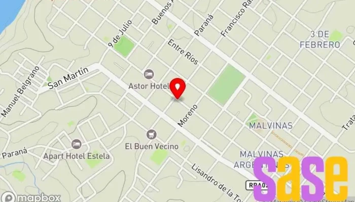 mapa de Avenius Ferretería, Tienda de electricidad, Pinturería en Santa Elena