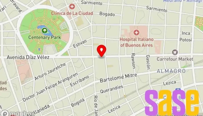 mapa de Bagui - Pronext Electrónica, Tienda de electricidad en Cdad. Autónoma de Buenos Aires