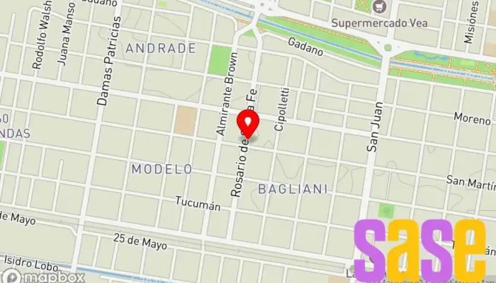 mapa de Barreiro autotécnica Taller de reparación de automóviles en Gral. Roca