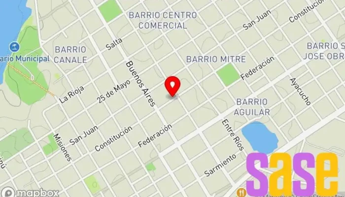 mapa de Bella Vista Sat Proveedor de servicios de Internet en Bella Vista
