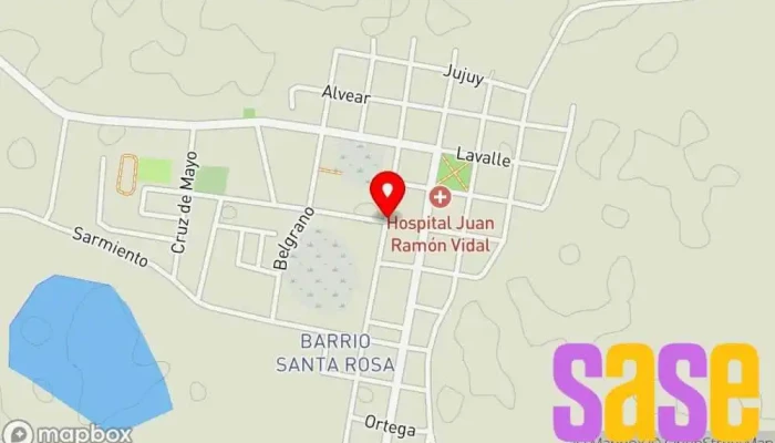 mapa de Berón de Astrada  en Berón de Astrada