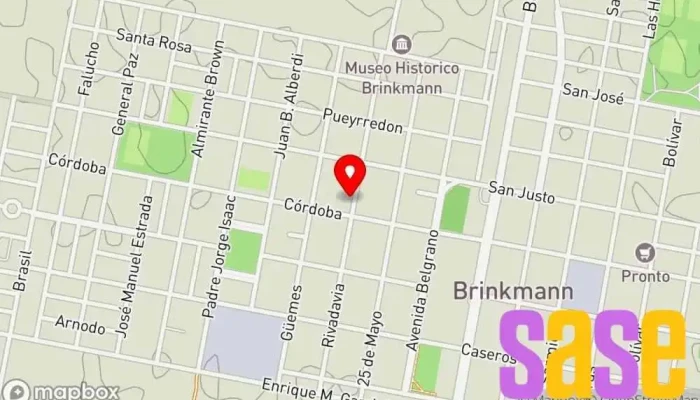 mapa de BIELECTRIC S.A Electricista en Brinkmann