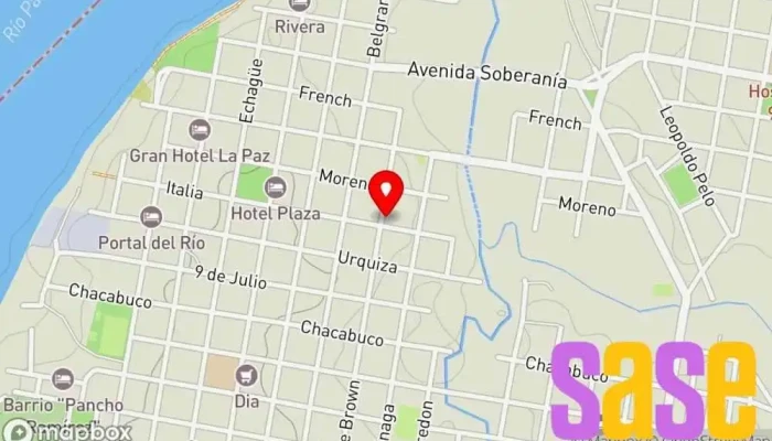 mapa de Blanche Electricidad Tienda de electrónica en La Paz