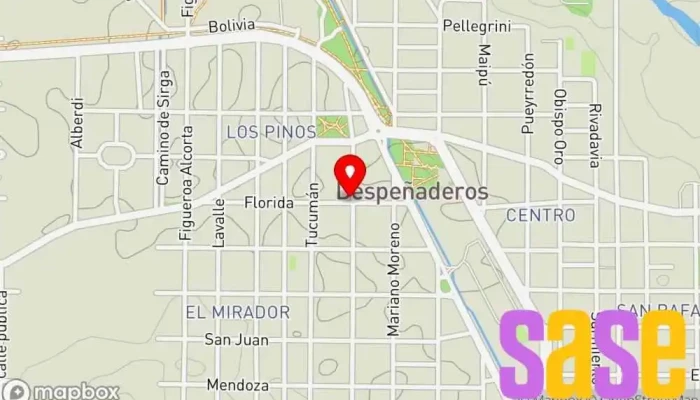 mapa de Borgnino Electricidad Industrial Taller mecánico en Despeñaderos