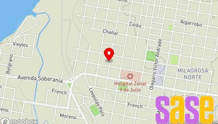 mapa de Bouissa Electrónica del Automotor Taller de reparación de automóviles en La Paz