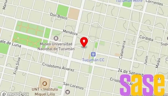 mapa de BP Soluciones Eléctricas Confiables Tienda de electricidad, Tienda de iluminación en San Miguel de Tucumán