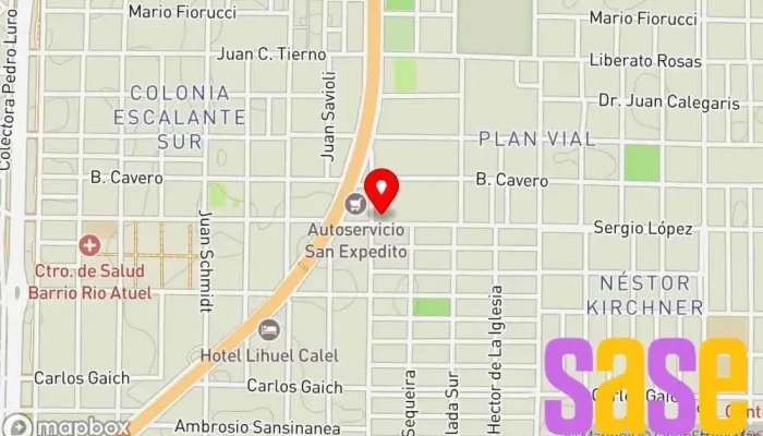 mapa de Branca Electricidad y Electronica Automotriz Servicio de reparación de sistemas eléctricos para automóviles en Santa Rosa