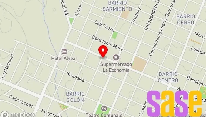 mapa de Cable a Tierra - Servicio Tecnico Soporte y servicios informáticos, Centro comercial en Santo Tomé