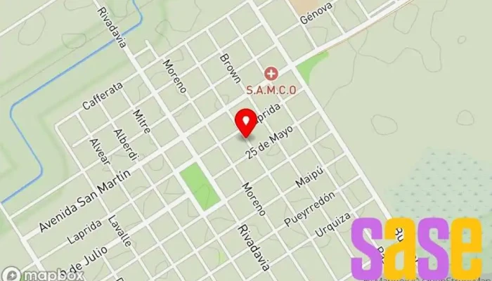 mapa de Cablevisión Melincue SH Empresa de instalación de televisión por cable en Melincue