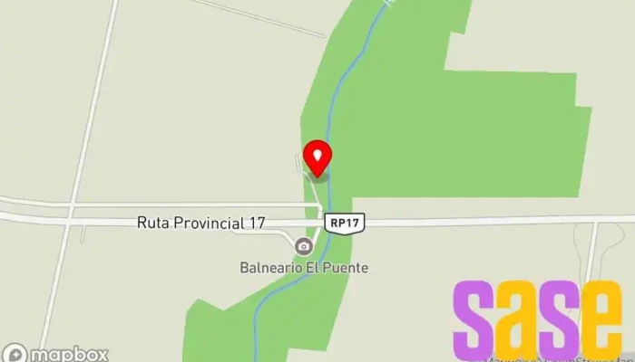 mapa de Camping Balneario El Puente de Marull Atracción turística en Córdoba
