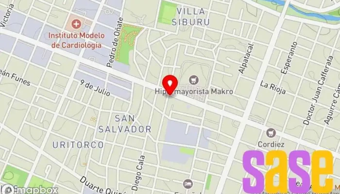 mapa de casa asdi – ʀᴇᴘᴜᴇꜱᴛᴏꜱ ᴀᴜᴛᴏᴍᴏᴛᴏʀ [Sucursal III] Tienda de repuestos para coches de carreras en Córdoba