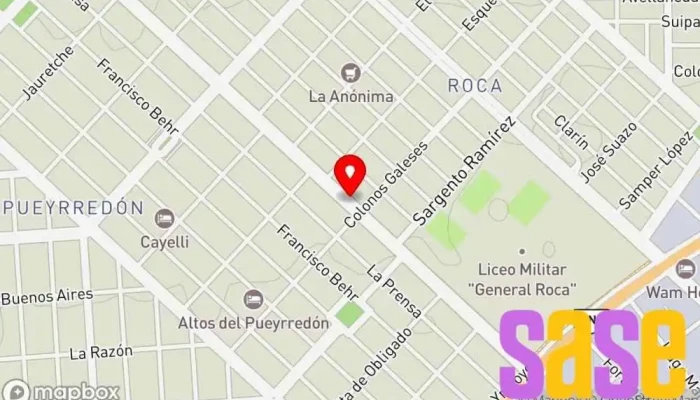 mapa de Casa Escames Electrónica Tienda de electrónica en Comodoro Rivadavia