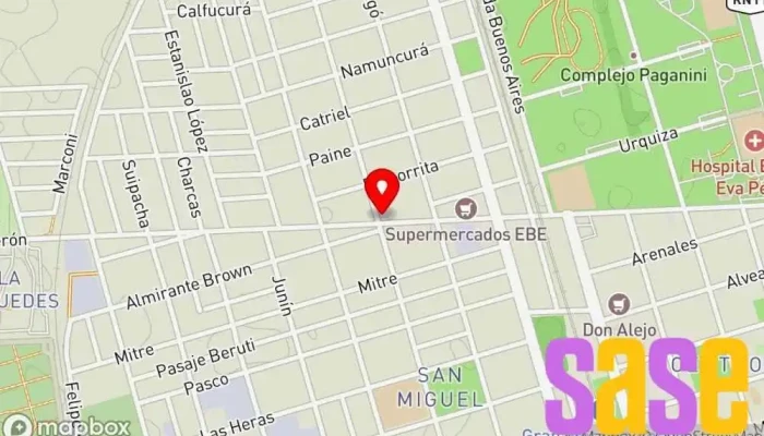 mapa de Casa Lumi Tienda de electrodomésticos, Tienda de artículos para el hogar en Granadero Baigorria