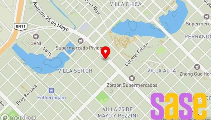 mapa de Casa Palma Electricidad Tienda de repuestos para automóviles en Resistencia