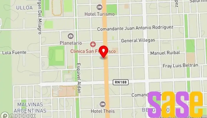 mapa de Casa Reig (Malargüe) Tienda de electrónica en Malargüe