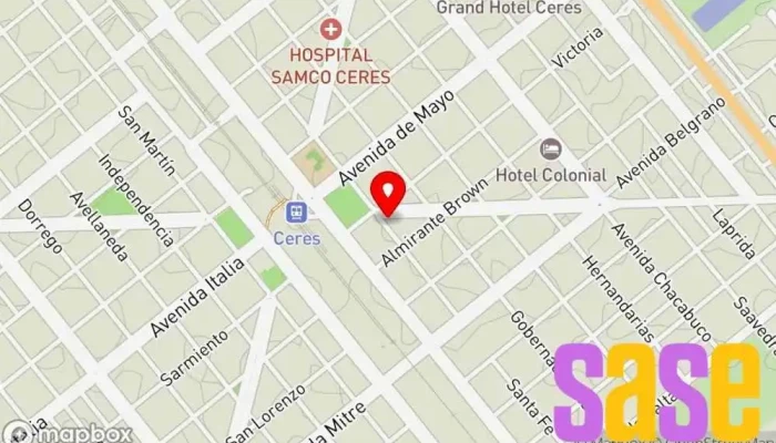 mapa de Casa ricci Electricista en Ceres