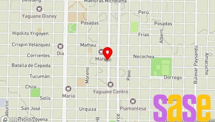 mapa de Casa Tati Tienda de electricidad en ASR