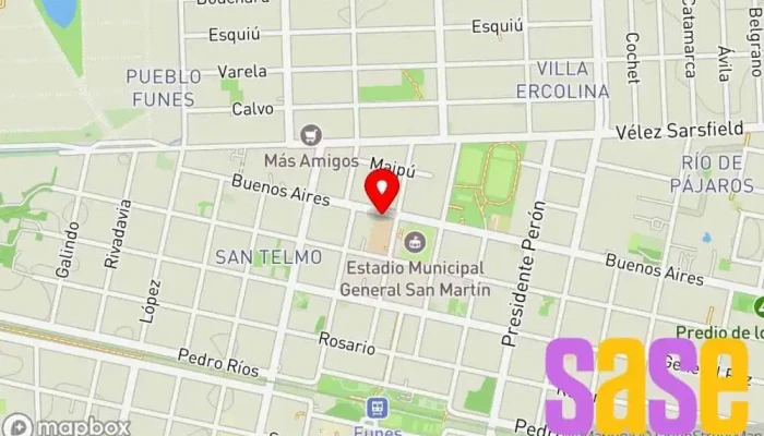 mapa de CECLA N° 6649 - Funes Escuela en Funes