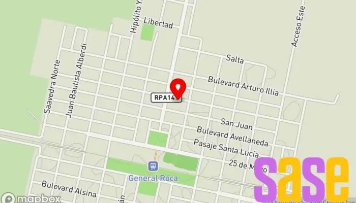 mapa de Cegro  en Gral. Roca