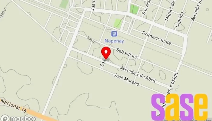 mapa de Celulares Napenay Tienda de electrodomésticos en Napenay