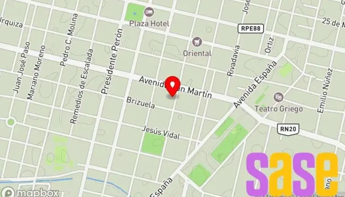 mapa de Cemdo Internet Proveedor de servicios de Internet en Villa Dolores