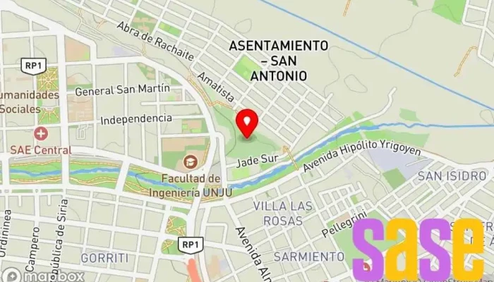 mapa de Cementerio El Salvador Cementerio en San Salvador de Jujuy