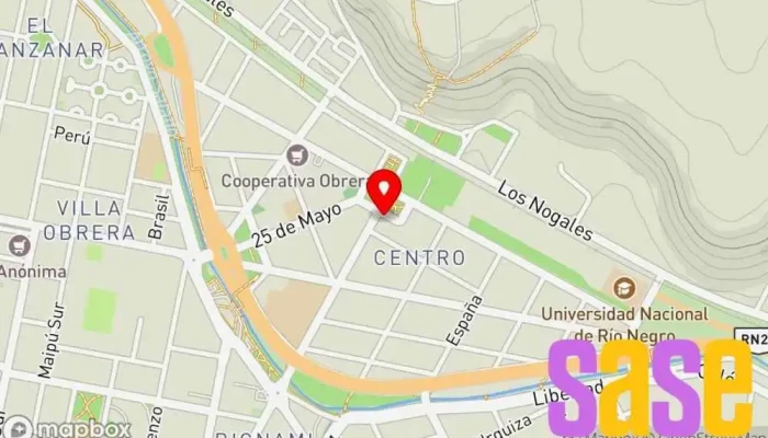 mapa de Center electrónica Tienda de videojuegos en Villa Regina