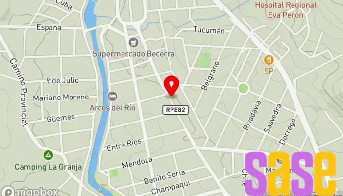 mapa de Centro Digital Tienda de electrónica en Santa Rosa de Calamuchita