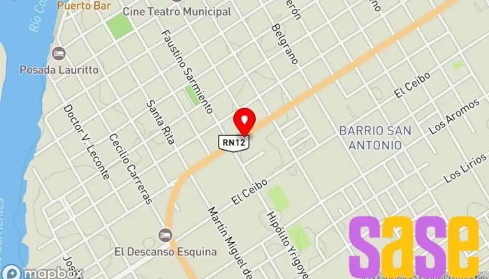 mapa de Centro Hogar Tienda de artículos para el hogar en Esquina