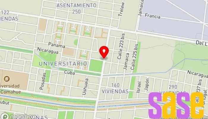mapa de Centro Integral de Electronica  en Gral. Roca