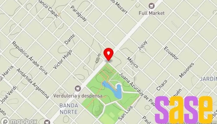mapa de Centro Reciclado Electrónico Centro de reciclaje en Río Cuarto