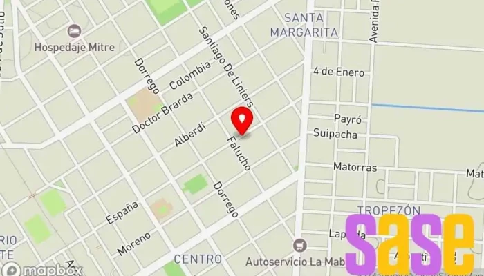 mapa de Ceriotti Electronica Servicio de reparación de lavadoras y secadoras en Gálvez