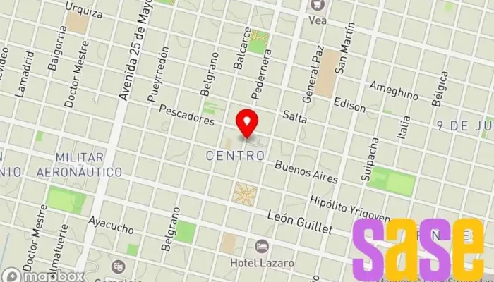 mapa de Cetrogar Tienda de electrónica, Tienda de informática, Tienda de motocicletas en Villa Mercedes