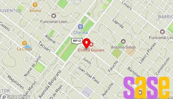 mapa de Cetrogar Tienda de electrónica, Tienda de informática, Tienda de motocicletas en Charata