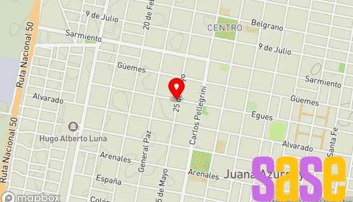 mapa de Cetrogar Tienda de electrónica, Tienda de informática, Tienda de motocicletas en San Ramon de la Nueva Oran