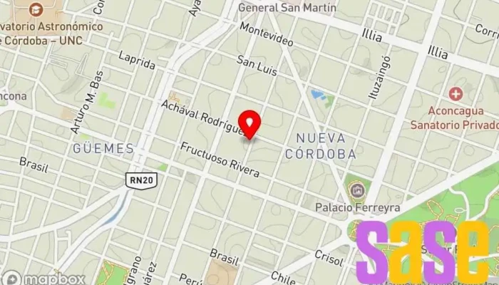 mapa de ChaperoStoreTrejo Tienda de informática, Tienda de reparación de teléfonos móviles en Córdoba